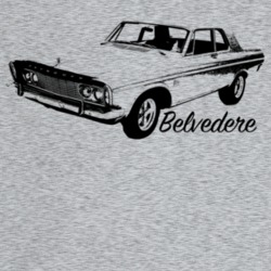 1963 Belvedere Three Quarter Angle View With Model Name Light Color T 
