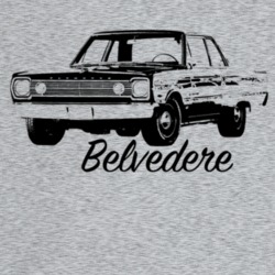 1966 Belvedere Three Quarter Angle View With Model Name Light Color T 