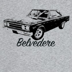 1967 Belvedere Three Quarter Angle View With Model Name Light Color T 
