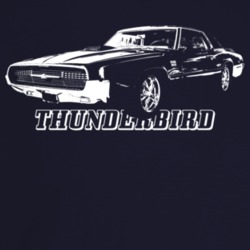 1967 Thunderbird Three Quarter Angle View With Mode Name Dark Color T 