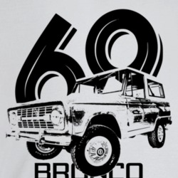 1969 Bronco Three Quarter Angle View With Year And Model Name Light Co
