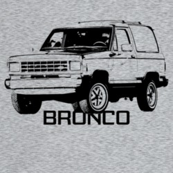 1985 Bronco I I Three Quarter Angle View With Model Name Light Color T