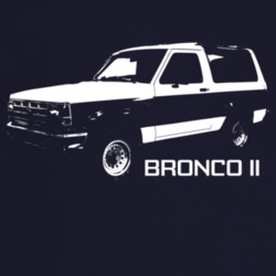 1989 Bronco I I Three Quarter Angle View With Model Name Dark Color T 