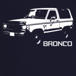 1990 Bronco I I Three Quarter Angle View With Model Name Dark Color T 