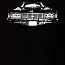 1971 Caprice Grill View Dark Color T Shirt