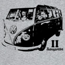 1960 V W Type 2 Transporter Three Quarter Angle View With Model Name L