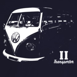 1960 V W Type 2 Transporter Three Quarter Angle View With Model Name D