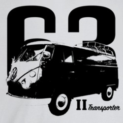 1963 V W Type 2 Transporter Three Quarter Angle View With Year And Mod