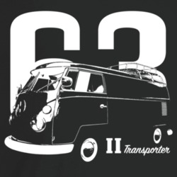 1963 V W Type 2 Transporter Three Quarter Angle View With Year And Mod