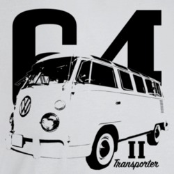1964 V W Type 2 Transporter Three Quarter Angle View With Year And Mod