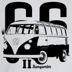 1966 V W Type 2 Transporter Three Quarter Angle View With Year And Mod