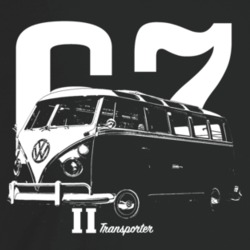 1967 V W Type 2 Transporter Three Quarter Angle View With Year And Mod