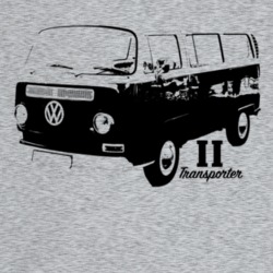 1968 V W Type 2 Transporter Three Quarter Angle View With Model Name L