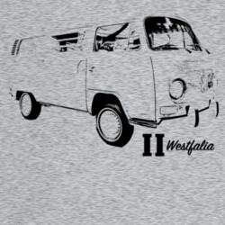 1972 V W Type 2 Westfalia Three Quarter Angle View With Model Name Lig