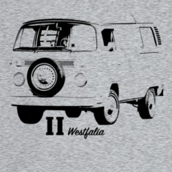 1973 V W Type 2 Westfalia Three Quarter Angle View With Model Name Lig