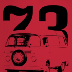 1973 V W Type 2 Westfalia Three Quarter Angle View With Year Light Col