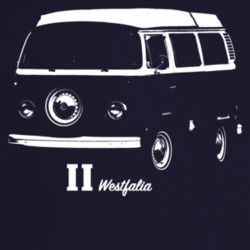 1973 V W Type 2 Westfalia Three Quarter Angle View With Model Name Dar