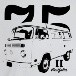 1975 V W Type 2 Westfalia Three Quarter Angle View With Year And Model