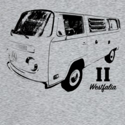 1976 V W Type 2 Westfalia Three Quarter Angle View With Model Name Lig