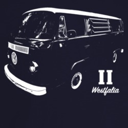 1976 V W Type 2 Westfalia Three Quarter Angle View With Model Name Dar