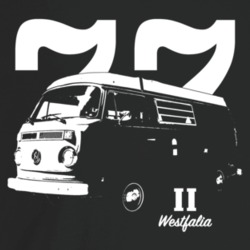 1977 V W Type 2 Westfalia Three Quarter Angle View With Year And Model