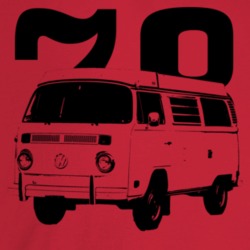 1978 V W Type 2 Westfalia Three Quarter Angle View With Year Light Col