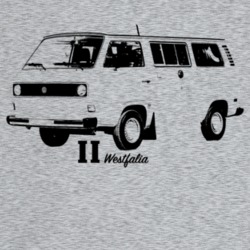 1980 V W Type 2 Westfalia Three Quarter Angle View With Model Name Lig