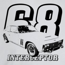 1968 Interceptor Three Quarter Angle View With Year And Model Name Lig