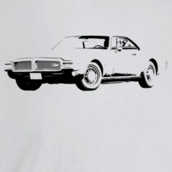 1968 Tornado Three Quarter Angle View Light Color T Shirt