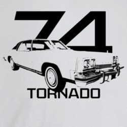 1974 Tornado Three Quarter Angle View With Year And Model Name Light C
