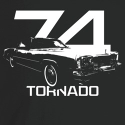 1974 Tornado Three Quarter Angle View With Year And Model Name Dark Co