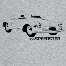 1948 356 Speedster Three Quarter Angle View With Model Name Light Colo