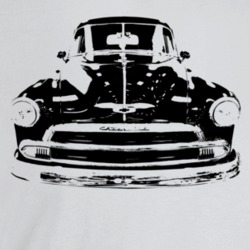 1951 Chevy Sedan Delivery Grill View Light Color T Shirt