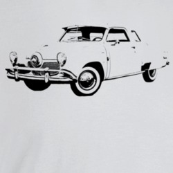 1951 Starlight Three Quarter Angle View Light Color T Shirt