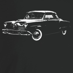 1951 Starlight Three Quarter Angle View Dark Color T Shirt