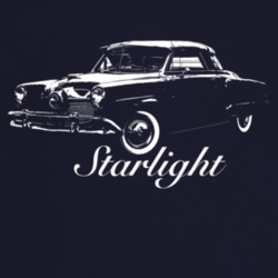 1951 Starlight Three Quarter Angle View With Model Name Dark Color T S