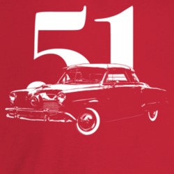 1951 Starlight Three Quarter Angle View With Year Dark Color T Shirt
