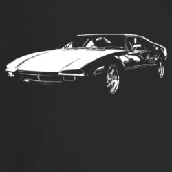 1971 Pantera Three Quarter Angle View Dark Color T Shirt