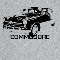 1950 Commodore Three Quarter Angle View With Model Name Light Color T 