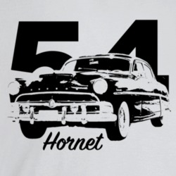 1954 Hornet Three Quarter Angle View With Year And Model Name Light Co