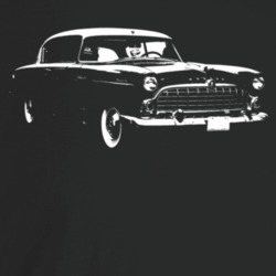 1955 Hornet Three Quarter Angle View Dark Color T Shirt