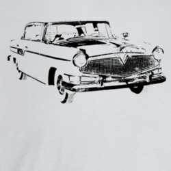 1956 Hornet Three Quarter Angle View Light Color T Shirt