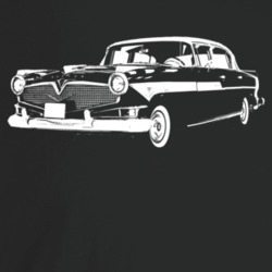 1957 Hornet Three Quarter Angle View Dark Color T Shirt