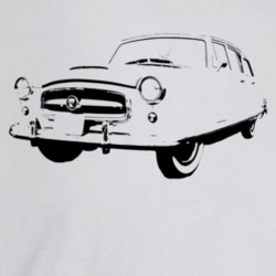 1954 Rambler Three Quarter Angle View Light Color T Shirt