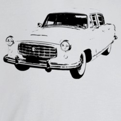 1955 Rambler Three Quarter Angle View Light Color T Shirt