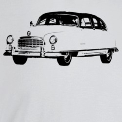 1950 Ambassador Three Quarter Angle View Light Color T Shirt