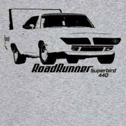 1970 Road Runner Superbird 440 Three Quarter Angle View With Model Nam