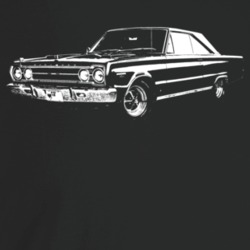 1967 Gtx Three Quarter Angle View Dark Color T Shirt