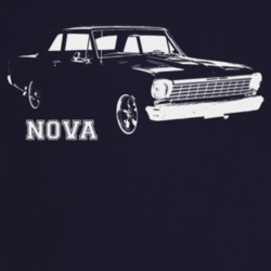 1964 Chevy Nova Three Quarter Angle View With Model Name Dark Color T 