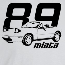 1989 Miata Three Quarter Angle View With Year And Model Name Light Col
